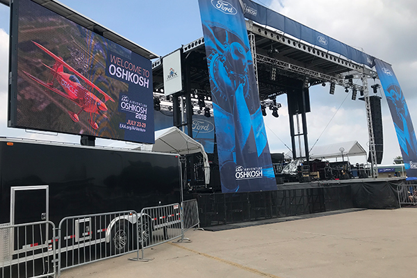 Mobile Truck LED Video Wall