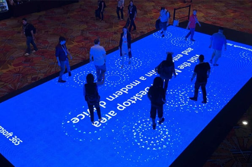 Dance floor LED screen