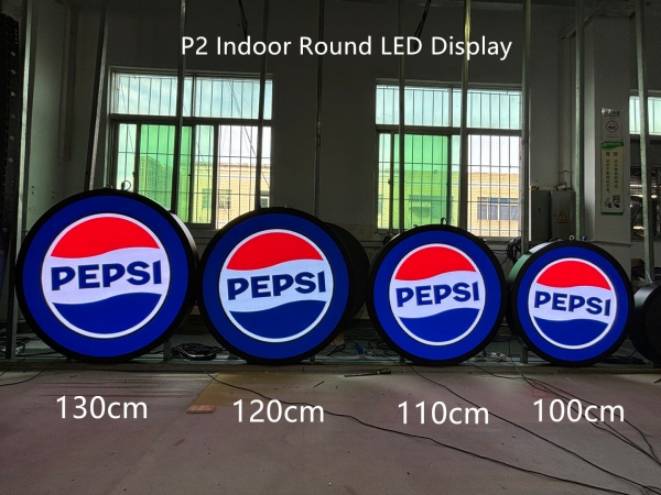 P2 Round LED Display