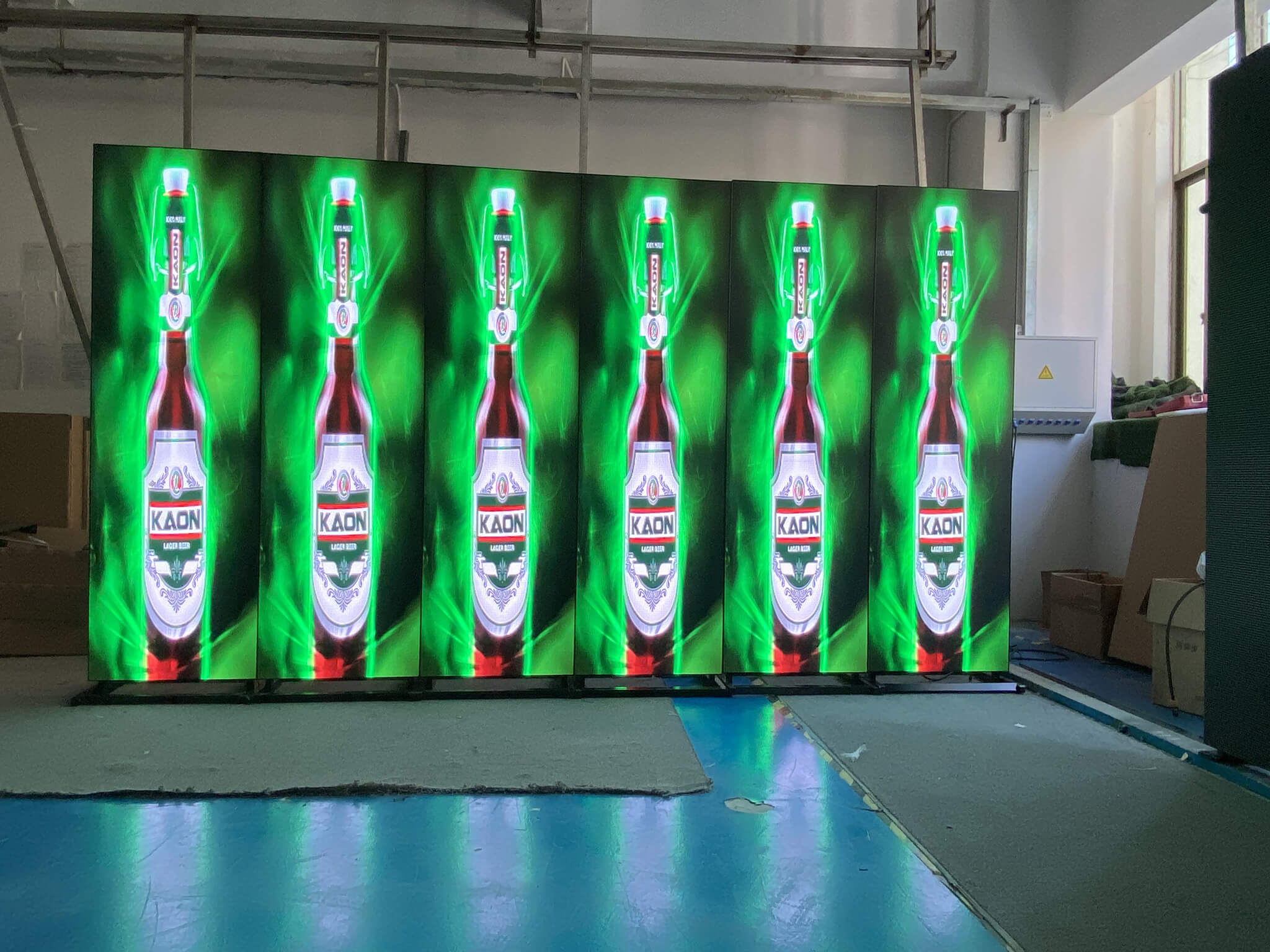 led poster screen