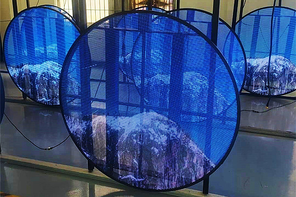 Transparent LED displays