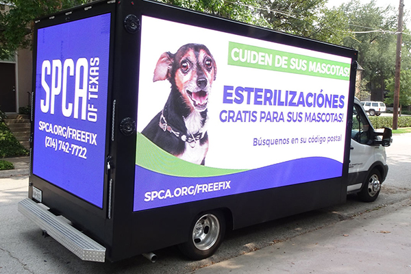 Mobile Truck LED Display