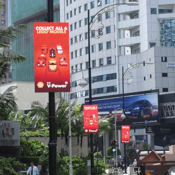 Light Pole LED Display