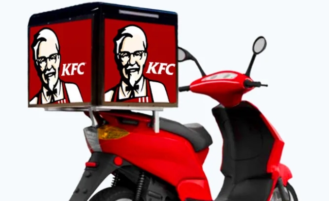 Food Delivery Box LED Display custom