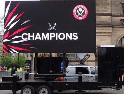 Mobile Truck LED Display