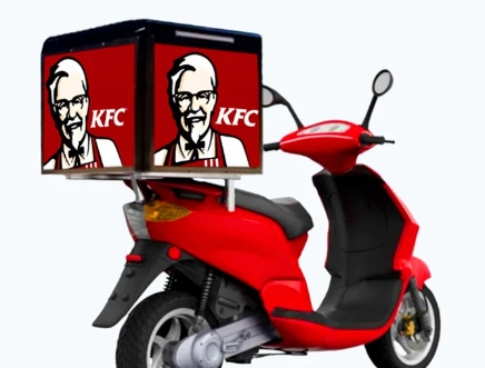 Food Delivery Box LED Display
