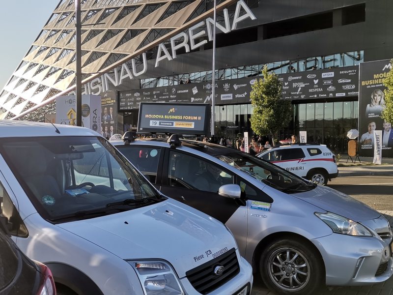 Taxi LED Screen in Moldova