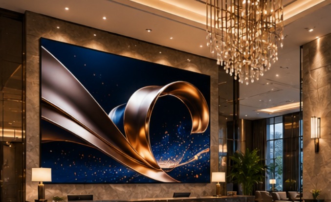 Hotel Lobby LED Display