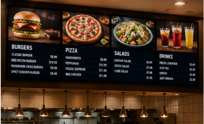 Restaurant LED Display
