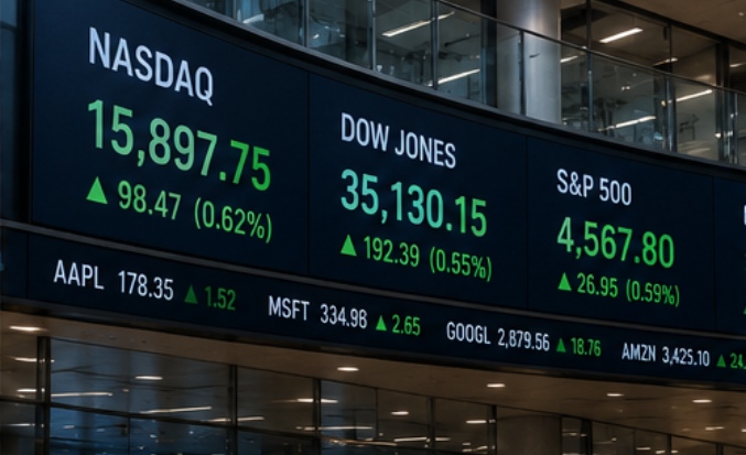 Stock Ticker LED Displays