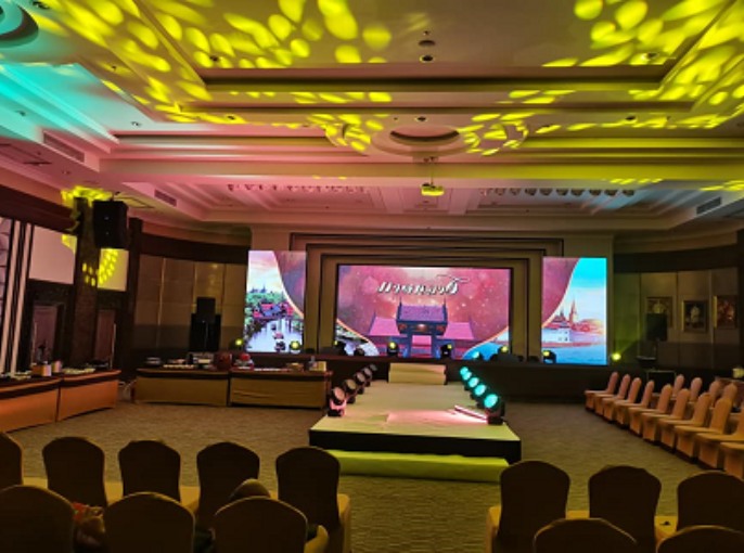events LED display case