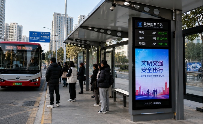 bus stop led display