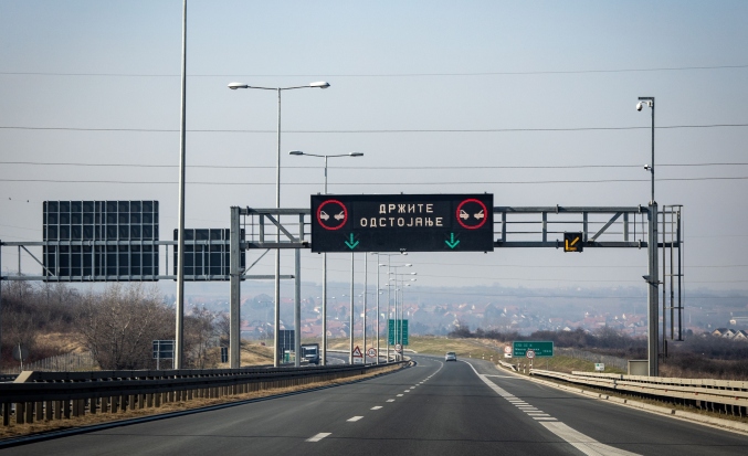 highway led sign