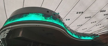 Flexible LED Display Installation in Thailand