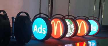 How to Make Creative Advertising with Circle LED Display Sign
