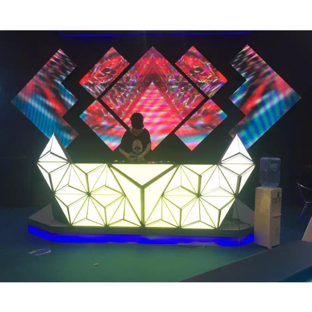 LED-Bildschirm der DJ-Kabine