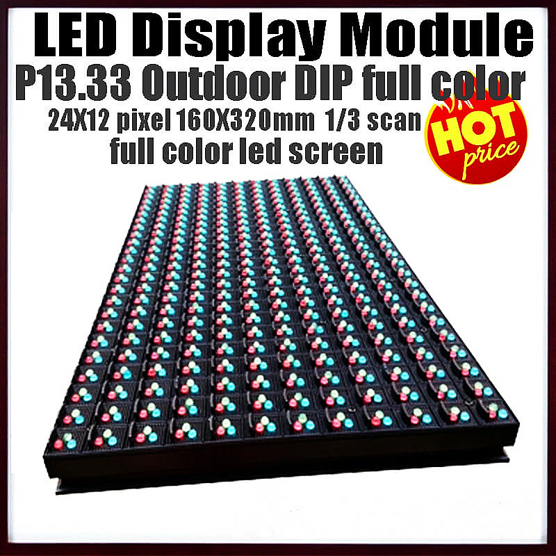 DIP-LED-Anzeige für den Außenbereich