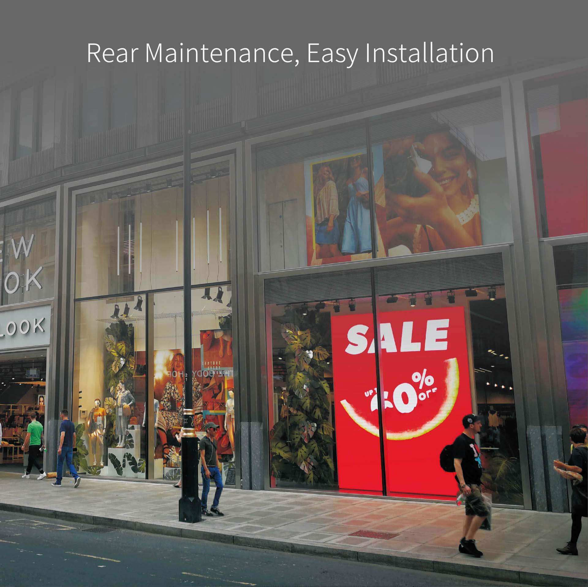 Shop Window LED Display