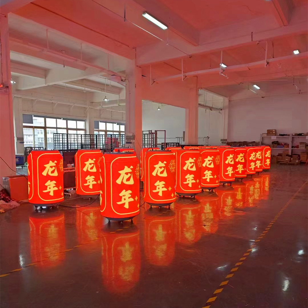 Can Shape Cylinder LED Display