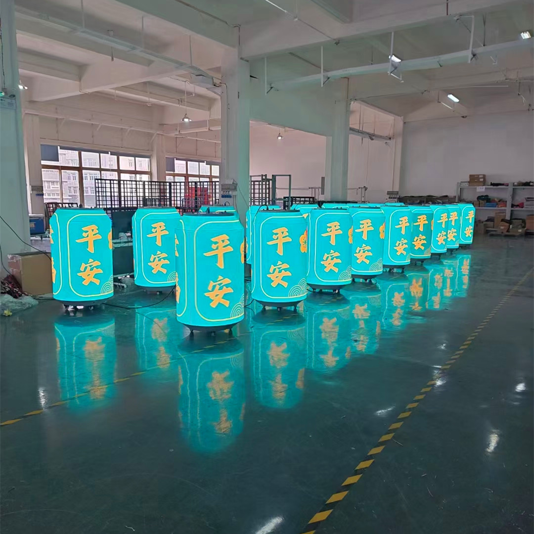 Can Shape Cylinder LED Display