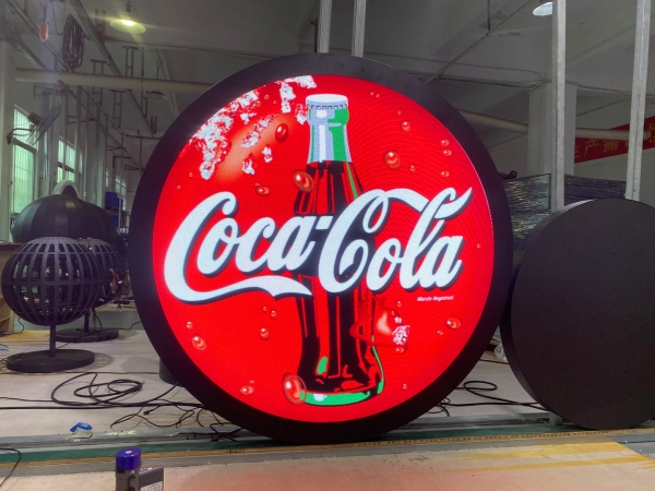 Round LED Display