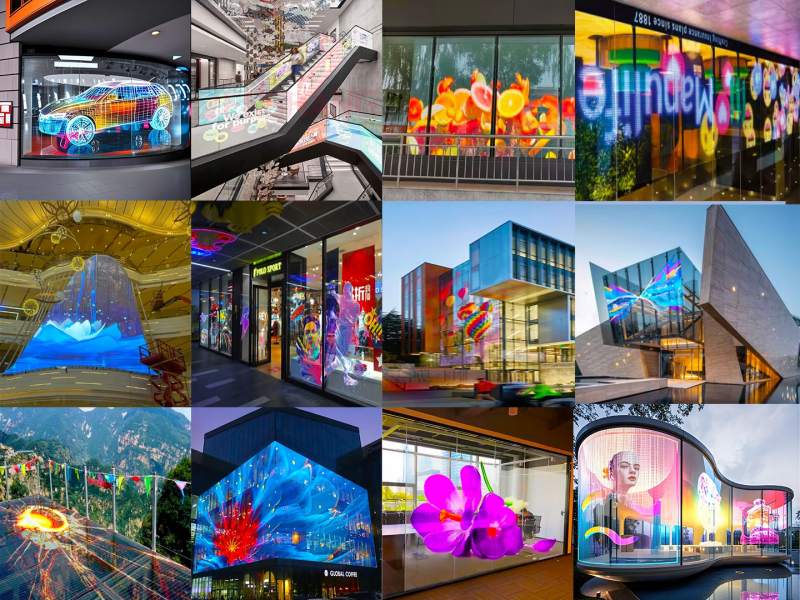 Transparent LED Film Screen