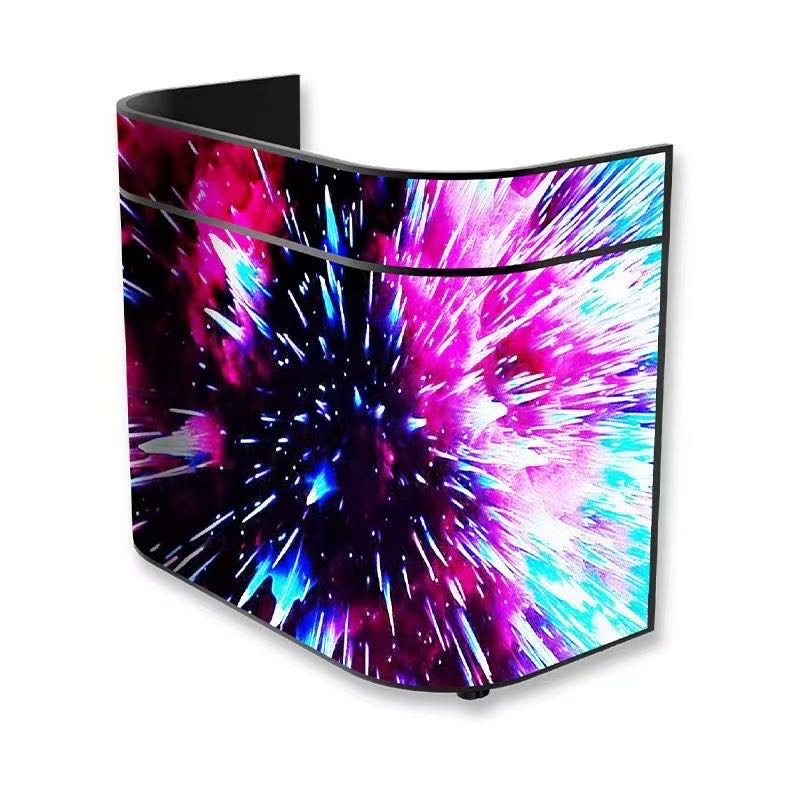 Curved LED Counter Display