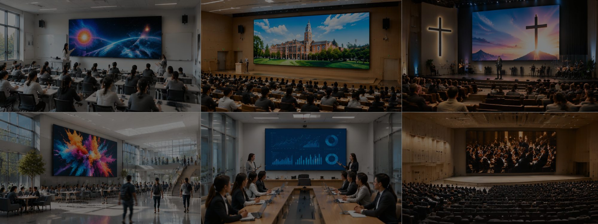 Education & Institutions LED Display Solutions