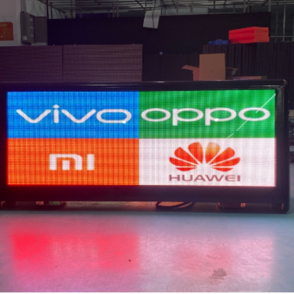 HD Full Color Taxi Top LED Display
