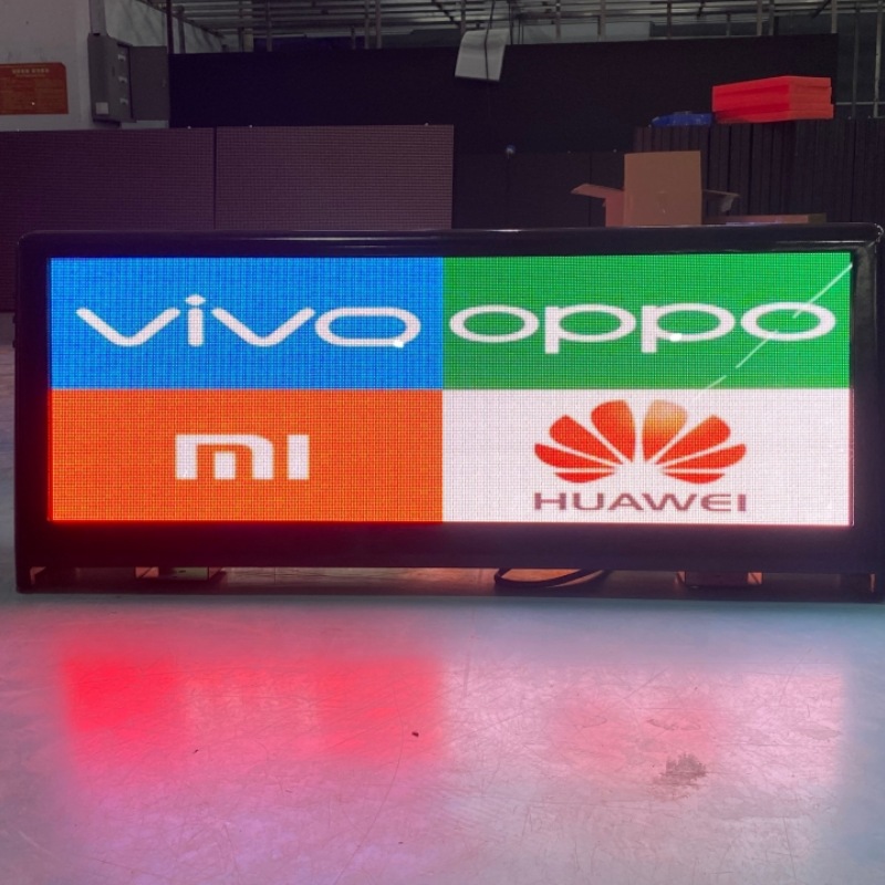 HD Full Color Taxi Top LED Display