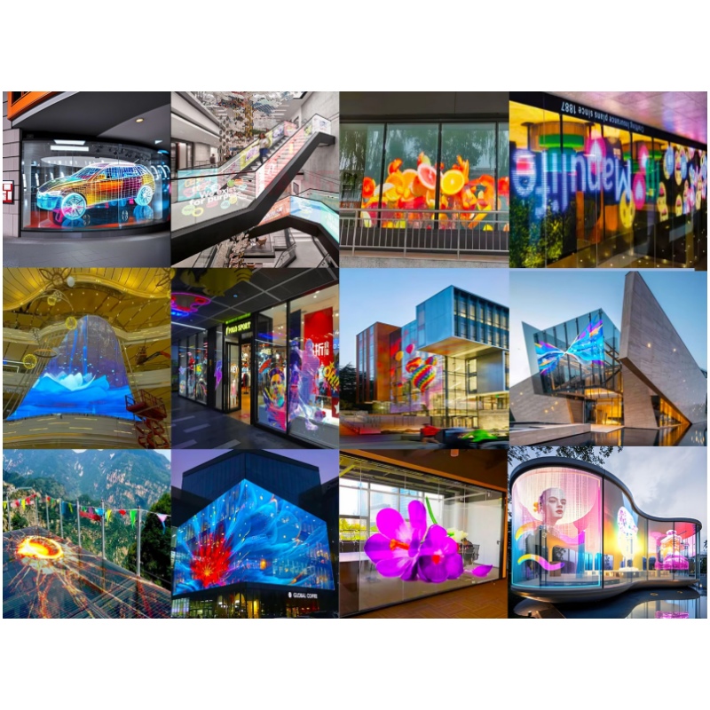 Transparent LED Film Screen