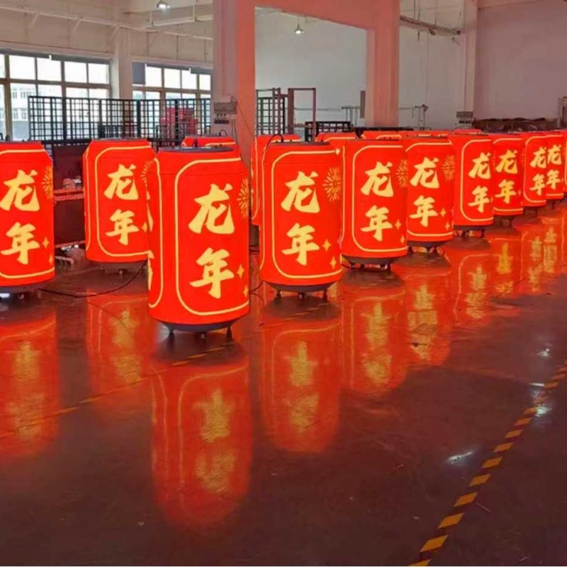 Can Shape Cylinder LED Display