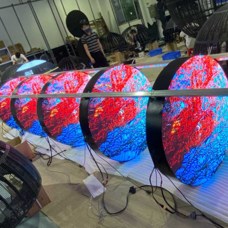 Round LED Display