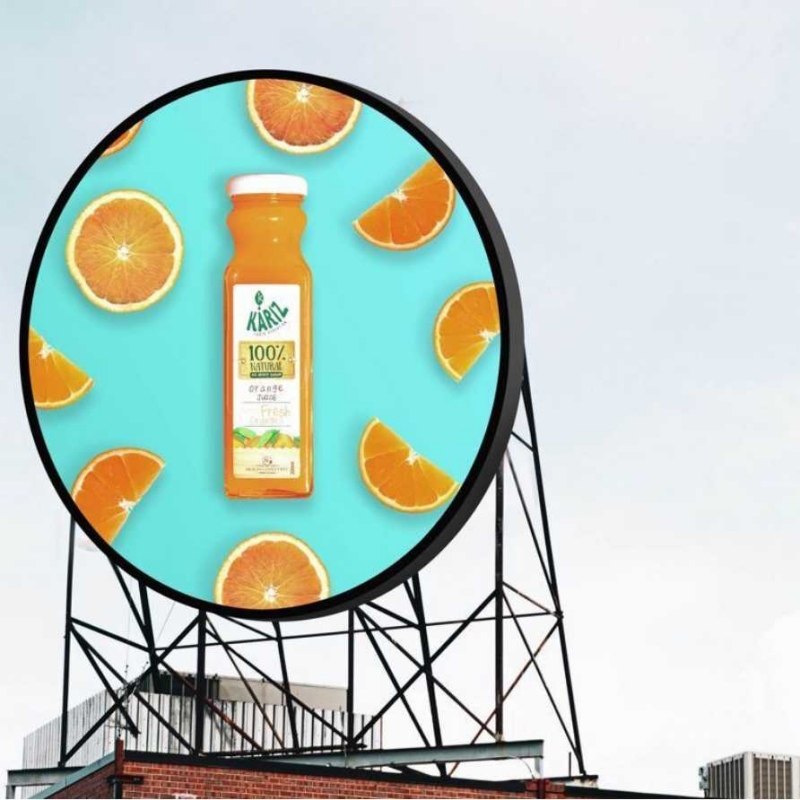 Round LED Display
